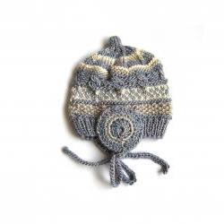 Newborn Silk/Wool Hat, Very Soft, Warm And Cosy